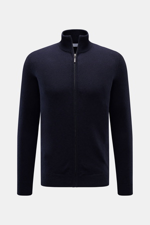 Von Braun  - Herren - Cashmere Strickjacke navy