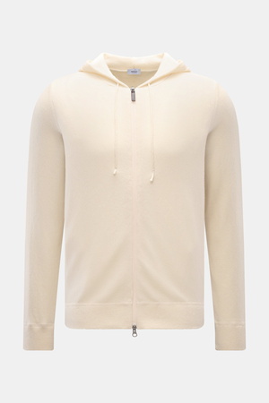 Von Braun  - Herren - Cashmere Strickjacke offwhite
