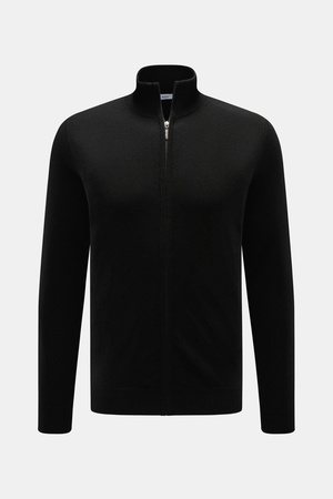 Von Braun  - Herren - Cashmere Strickjacke schwarz