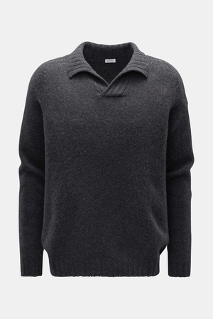 Von Braun  - Herren - Cashmere Troyer anthrazit