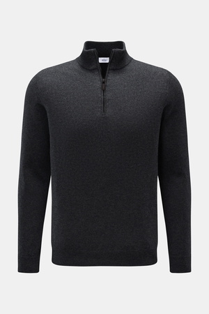 Von Braun  - Herren - Cashmere Troyer anthrazit meliert