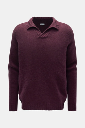 Von Braun  - Herren - Cashmere Troyer bordeaux