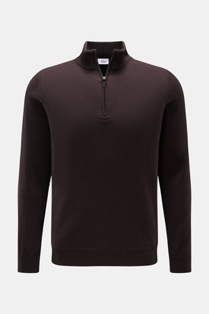 Von Braun  - Herren - Cashmere Troyer dunkelbraun