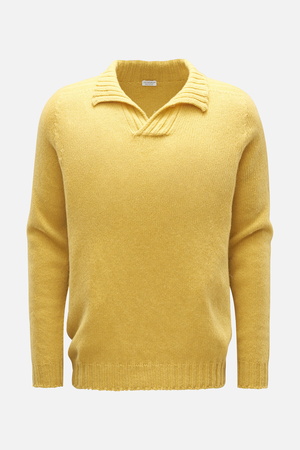 Von Braun  - Herren - Cashmere Troyer gelb