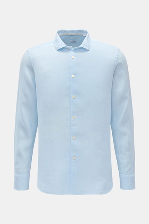 Von Braun  - Herren - Casual Hemd Haifisch-Kragen hellblau