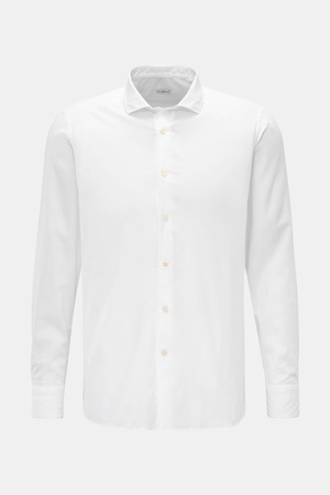 Von Braun  - Herren - Casual Hemd Haifisch-Kragen weiß