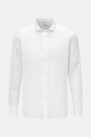 Von Braun  - Herren - Casual Hemd Haifisch-Kragen weiß