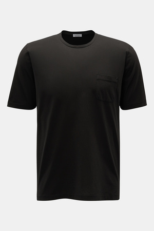 Von Braun  - Herren - Rundhals-T-Shirt schwarz schwarz