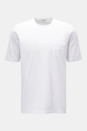 Von Braun  - Herren - Rundhals-T-Shirt weiß grau