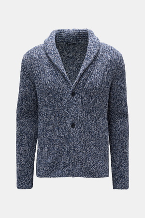 04651 / A trip in a bag - Herren - Cardigan 'Rainbow' navy/weiß