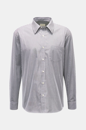 A.P.C.  - Herren - Casual Hemd Kent-Kragen schwarz/weiß gestreift