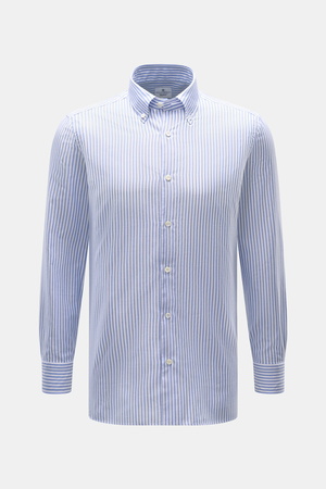 Giampaolo  - Herren - Oxford-Hemd Button-Down-Kragen blau/weiß gestreift