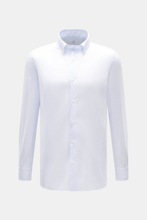 Giampaolo  - Herren - Oxford-Hemd Button-Down-Kragen hellblau/weiß gestreift