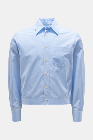 Lanvin  - Herren - Overshirt hellblau/weiß gestreift grau