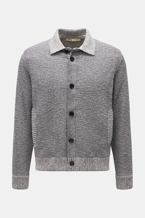 Maurizio Baldassari  - Herren - Cardigan navy/weiß meliert