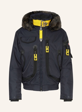 Wellensteyn  Blouson Rescue Mit Abnehmbarem Kunstpelz blau