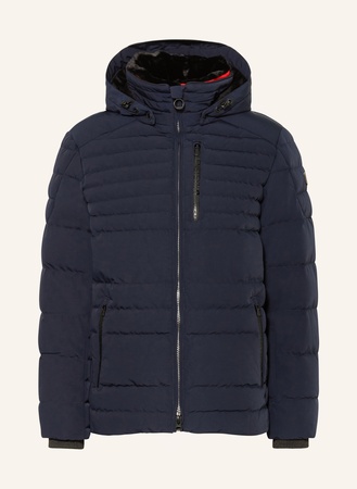 Wellensteyn  Skijacke Polar Mit Abnehmbarem Kunstpelz blau
