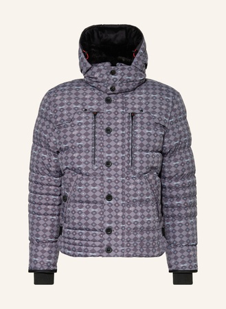Wellensteyn  Steppjacke Starstream Mit Abnehmbare Kapuze Und Kunstpelz blau