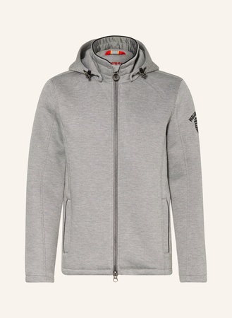 Wellensteyn  Sweatjacke Sarasota Mit Abnehmbarer Kapuze grau