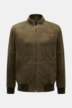 Windsor  - Herren - Lederblouson 'Borello' dark olive