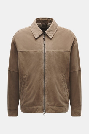Windsor  - Herren - Velourslederjacke 'Attilio' taupe