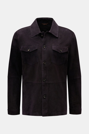 Windsor  - Herren - Velourslederjacke 'Olfano' schwarz