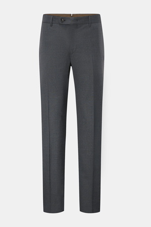 Windsor  - Herren - Wollhose 'Bene' dunkelgrau meliert