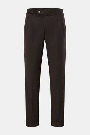 Windsor  - Herren - Wollhose 'Sapo' dunkelbraun