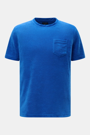 Zeybra Portofino 1962  - Herren - Frottee Rundhals-T-Shirt 'Spugna' blau