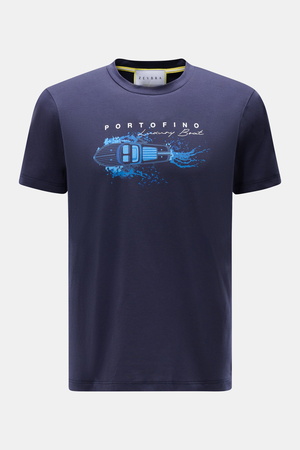 Zeybra Portofino 1962  - Herren - Rundhals-T-Shirt 'Stampa' navy